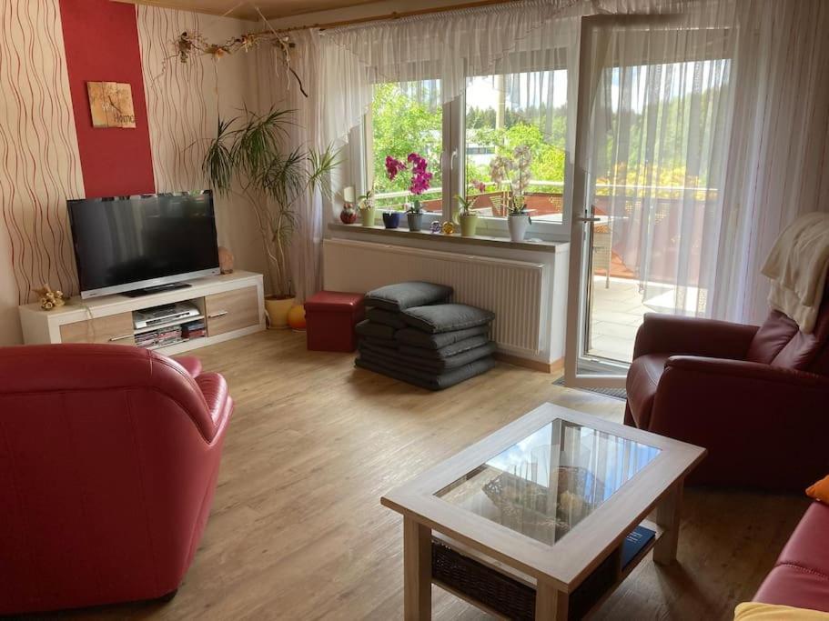 Ferienwohnung Zur Geigenbachtalsperre Poppengrun Exteriér fotografie