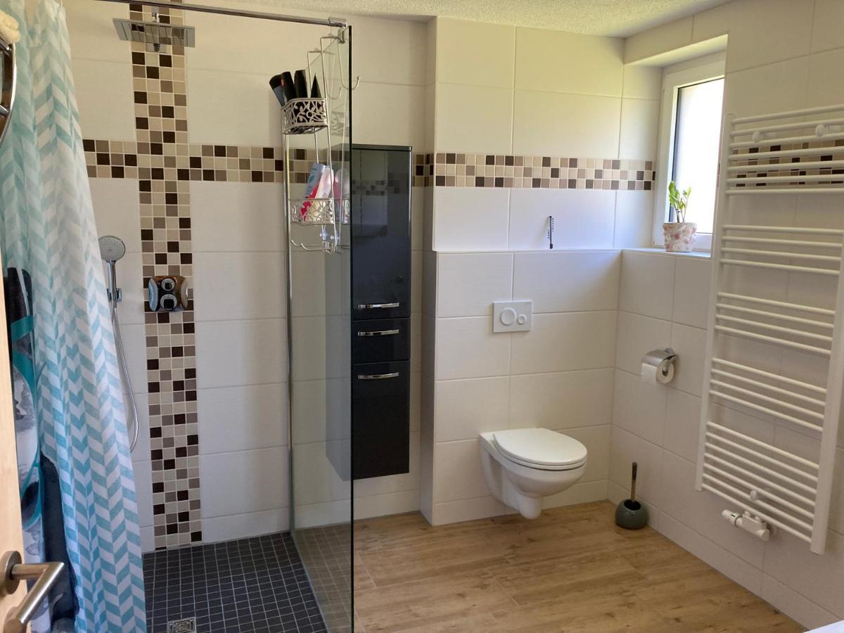 Ferienwohnung Zur Geigenbachtalsperre Poppengrun Exteriér fotografie