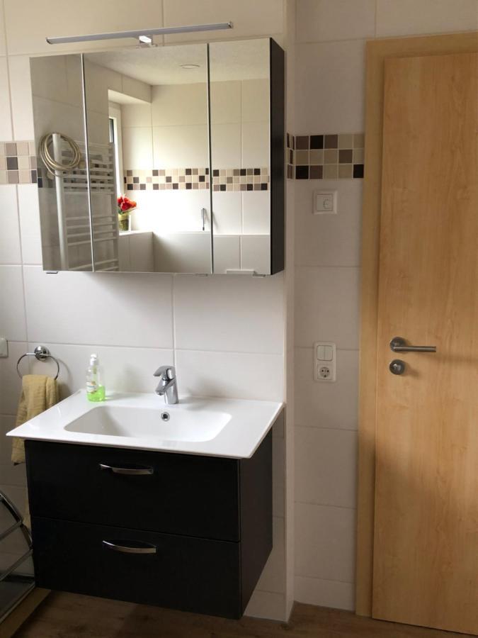 Ferienwohnung Zur Geigenbachtalsperre Poppengrun Exteriér fotografie